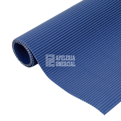 CARTULINA CORRUGADA DE 54X77 CMS. C. AZUL